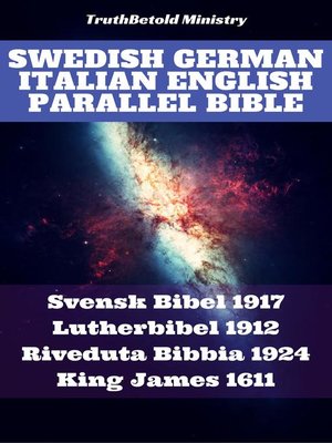 cover image of Swedish German Italian English Parallel Bible